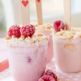 Pink smoothie